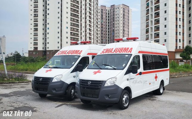 xe gaz cứu thương