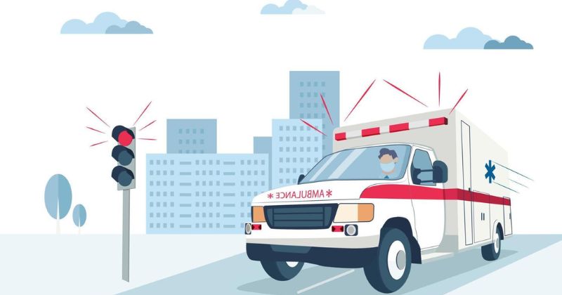 xe cứu thương được vượt đèn đỏ không